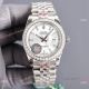 Swiss Quality Copy Rolex Datejust 41 904L Stainless Steel Watch Bright blue&Diamonds (3)_th.jpg